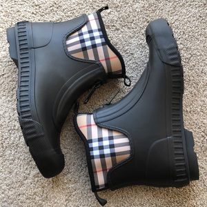 Burberry
Women's Flinton Check Rain Booties